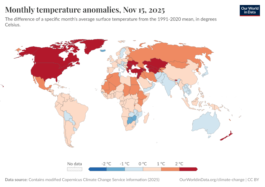 A thumbnail of the "Monthly temperature anomalies" chart